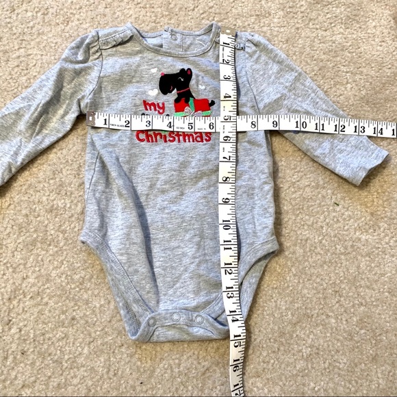 JUMPING BEANS “My First Christmas” Set—SZ. 9-12M - Picture 13 of 13